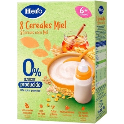 Hero 8 Cerales Miel 1 Bolsa...